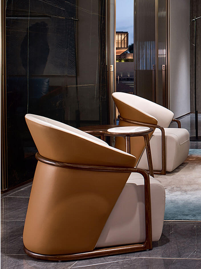 藍(lán)山-現(xiàn)代簡奢 客廳空間