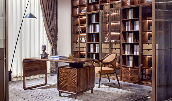 實(shí)木家具之實(shí)木書桌的選購