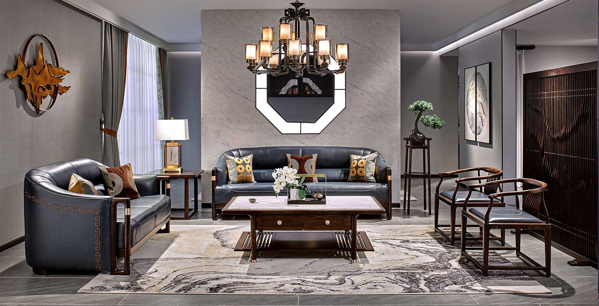 青峰東方先生 客廳空間效果