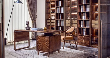 實(shí)木家具之實(shí)木書桌的選購